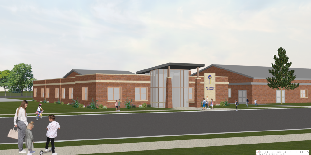 All Saints Academy | New Addition Rendering